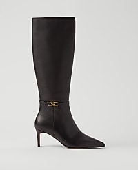 Chain Wrap Leather Boot carousel Product Image 1