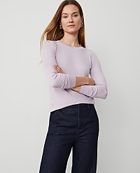 Weekend Crew Neck Top carousel Product Image 1