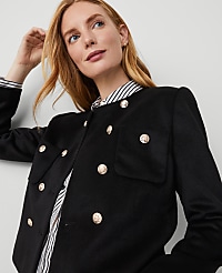 Double Breasted Patch Pocket Jacket carousel Product Image 3