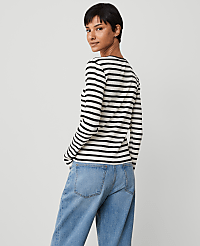 Crew Neck Long Sleeve Top carousel Product Image 2