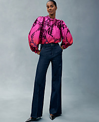 The Petite Denim Trouser carousel Product Image 8