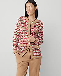 Tweed Stitch Cardigan carousel Product Image 1