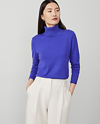 Petite Essential Turtleneck Sweater carousel Product Image 1