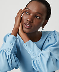 Shirred Cuff Blouse carousel Product Image 3