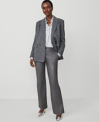 The Petite Jayne Trouser in Faux Leather carousel Product Image 2