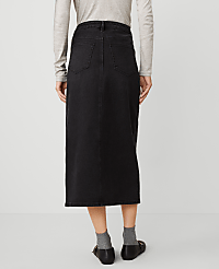 Denim Maxi Skirt carousel Product Image 3