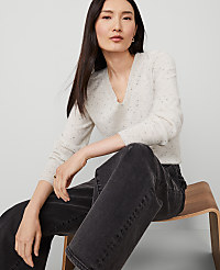 Cashmere V-Neck Sweater carousel Product Image 3
