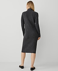 Petite Weekend Collection Ribbed Sweater Dress carousel Product Image 2