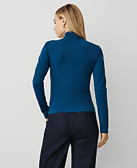 Long Sleeve Mock Neck Top carousel Product Image 2