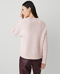 Cashmere Cable Sweater carousel Product Image 2