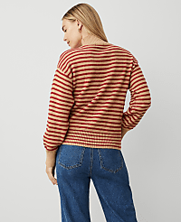 Weekend Collection Turtleneck Stripe Drop Shoulder Sweater carousel Product Image 2