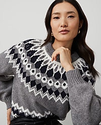 Fair Isle Raglan Sweater carousel Product Image 4
