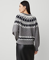 Fair Isle Raglan Sweater carousel Product Image 3