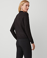 Essential Embellished Mock Neck Sweater carousel Product Image 2