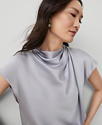 Cowl Neck Popover carousel Product Image 3