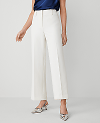 The Straight Ankle Pant in Crepe carousel Product Image 2