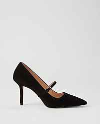 Suede Mary Jane Pump carousel Product Image 1