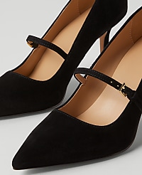 Suede Mary Jane Pump carousel Product Image 2