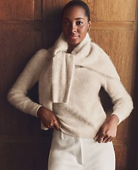 Brushed-Cashmere Sweater carousel Product Image 1