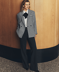 The Checked Relaxed Double Breasted Blazer carousel Product Image 5