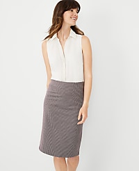 Petite Sleeveless Essential Shirt carousel Product Image 1