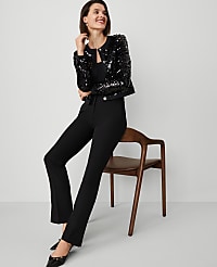 Sequin Crew-Neck Jacket carousel Product Image 4