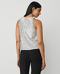 Sequin Halter Top carousel Product Image 2