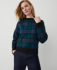 Plaid Sweater carousel Product Image 1