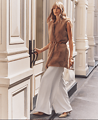 The Dramatic Wide-Leg Crepe Pant carousel Product Image 5