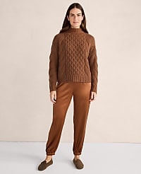 Haven Well Within Washable Silk Drawstring Cargo Joggers carousel Product Image 3