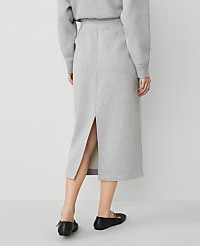 Weekend Collection Fleece Midi Skirt carousel Product Image 3