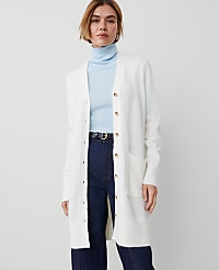 Weekend Collection Brushed Long Cardigan carousel Product Image 1