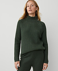 Petite Weekend Collection Waffle Zip Sweater carousel Product Image 2