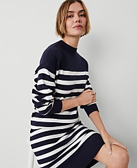 Petite Weekend Collection Striped Sweater Dress carousel Product Image 4