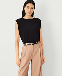 Petite Wedge Sweater Shell carousel Product Image 1