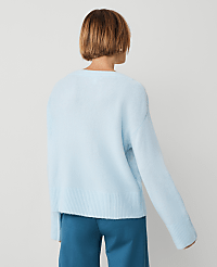 Weekend Collection Relaxed V-Neck Sweater carousel Product Image 2