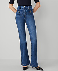 The Tab Pocket Flare Jean carousel Product Image 2