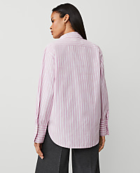 Striped Oversized Pocket Shirt carousel Product Image 3