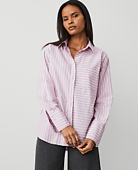 Striped Oversized Pocket Shirt carousel Product Image 2