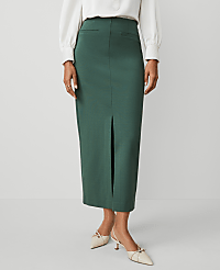 Ponte Pocket Maxi Skirt carousel Product Image 3
