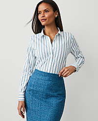 Striped Relaxed Perfect Shirt carousel Product Image 1