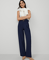 The Belted Straight-Leg Pant carousel Product Image 2