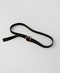 Pull Through Ring Suede Belt carousel Product Image 1