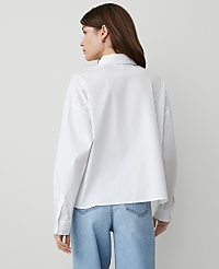 Weekend Collection Cropped Shirt carousel Product Image 2