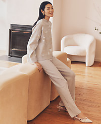 The Petite Wide-Leg Sweater Pant carousel Product Image 1