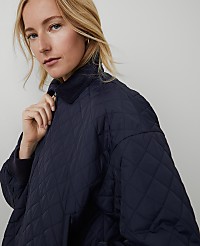 Petite Weekend Collection Quilted Bomber Jacket carousel Product Image 4