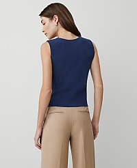 Ribbed Sweater Vest carousel Product Image 2