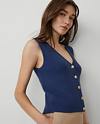 Ribbed Sweater Vest carousel Product Image 3
