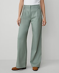 Weekend Collection Topstitched Wide-Leg Pant carousel Product Image 2