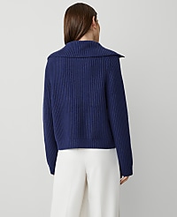 Ribbed Button Sweater carousel Product Image 3